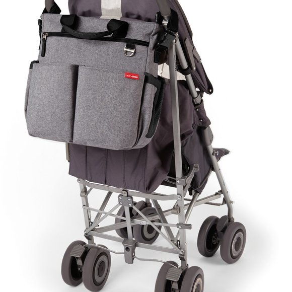 Skip Hop Duo Signature Diaper Bag - Heather Grey - Picture 3 of 4